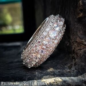 5 layer Diamond band ring